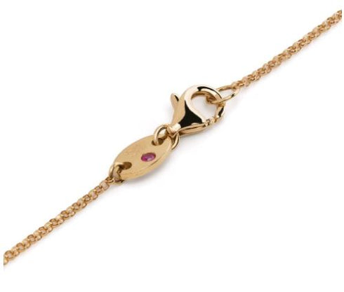 collar Love by the Yard en oro amarillo de 18kt con diamantes